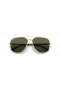 Ray-Ban RB3683 L (56 - 15) / Grünen Gläsern und Gold Rahmen Sonnenbrille
