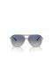 Ray-Ban RB9096S Bill Kids M (52 - 13) / Grau-Gläsern und Blau-Rahmen und Sonnenbrillen