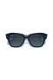 Ray-Ban State Street RB2186 M (49 - 20) / Blau-Gläsern und Blau-Rahmen und Sonnenbrillen