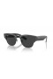 Ray-Ban RB0316S Mega Clubmaster L (50 - 21) / Schwarz-Gläsern und Schwarzem Rahmen, Sonnenbrillen