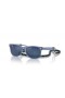 Ray-Ban RB9052S New Wayfarer Kids S (47 - 15) / Blau-Gläsern und Blau-Rahmen und Sonnenbrillen