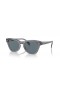 Ray-Ban RB0707S XL (53 - 21) / Blau-Objektive und Grauen Rahmen Sonnenbrille