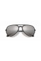 Ray-Ban RB4320CH Chromance L (58 - 16) / Silber Gläsern und Schwarzem Rahmen, Sonnenbrillen