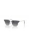 Ray-Ban RB9116S New Clubmaster Kids XL (47 - 17) / Grau-Gläsern und Blau-Rahmen und Sonnenbrillen