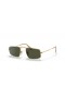 Ray-Ban RB3957 Julie S (49 - 20) / Grünen Gläsern und Gold Rahmen Sonnenbrille
