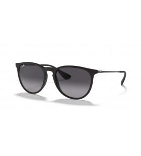 Ray-Ban RB4171F Erika Classic XL (57 - 18) / Grau-Gläsern und Schwarzem Rahmen, Sonnenbrillen