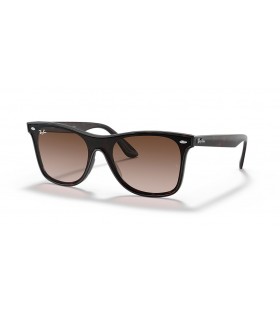 Ray-Ban RB4440N Blaze Wayfarer L (0 - 141) / Braun Linsen und Tortoise frame Sonnenbrillen