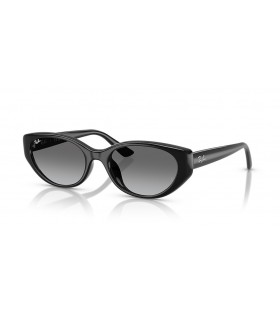 Ray-Ban RB4457D Bio-Based-L (55 - 19) / Grau-GlÃ¤sern und Schwarzem Rahmen, Sonnenbrillen