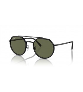 Ray-Ban RB3765 L (53 - 22) / GrÃ¼nen GlÃ¤sern und Schwarzem Rahmen, Sonnenbrillen