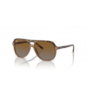 Ray-Ban RB9096S Bill Kids-XS (49 - 13) / Braun Linsen und Tortoise frame Sonnenbrillen