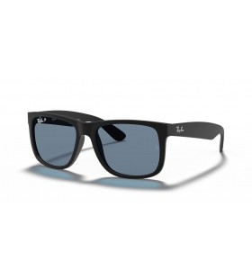 Ray-Ban RB4165 Justin Classic S (54 - 16) / Blauen GlÃ¤sern und Schwarzem Rahmen, Sonnenbrillen
