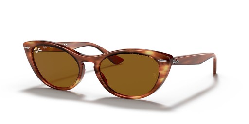 Ray-Ban RB4314N Νίνα M (54 - 18) / Καφέ φακούς και Καφετιά γυαλιά Ηλίου πλαισίων