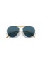 Ray-Ban RB8063 Τιτανίου M (55 - 16) / Μπλε φακούς και Ασημένια γυαλιά Ηλίου πλαισίων
