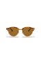 Ray-Ban RB4246 Clubround Κλασικό M (51 - 19) / Καφέ φακούς και Καφετιά γυαλιά Ηλίου πλαισίων