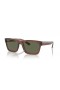 Ray-Ban RB4396 Γουόρεν Βιο-με Βάση XL (57 - 20) / Πράσινο φακούς και Καφετιά γυαλιά Ηλίου πλαισίων