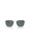 Ray-Ban RB3588 L (55 - 19) / Γκρι φακούς και Ασημένια γυαλιά Ηλίου πλαισίων