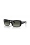 Ray-Ban RB4389 S (55 - 17) / Γκρι φακούς και Μαύρα γυαλιά Ηλίου πλαισίων