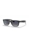 Ray-Ban RB2132F New Wayfarer Κλασικό M (55 - 18) / Μπλε φακούς και Μαύρα γυαλιά Ηλίου πλαισίων