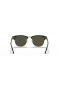 Ray-Ban Clubmaster RB3016 Κλασικό L (51 - 21) / Πράσινο φακούς και Μαύρα γυαλιά Ηλίου πλαισίων