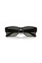 Ray-Ban RB4388 L (58 - 18) / Γκρι φακούς και Μαύρα γυαλιά Ηλίου πλαισίων
