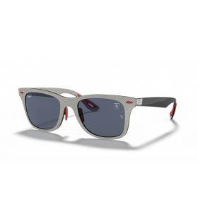 Ray-Ban RB8395M Scuderia Ferrari Collection L (52 - 20) / Γκρι φακούς και γυαλιά Ηλίου πλαισίων Γκρίζο