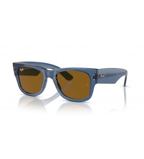 Ray-Ban RB0840S Mega ÎŸÎ´Î¿Î¹Ï€ÏŒÏÏ‰Î½ Î’Î¹Î¿-M (51 - 21) / ÎšÎ±Ï†Î­ Ï†Î±ÎºÎ¿ÏÏ‚ ÎºÎ±Î¹ ÎœÏ€Î»Îµ Î³Ï…Î±Î»Î¹Î¬ Î—Î»Î¯Î¿Ï… Ï€Î»Î±Î¹ÏƒÎ¯Ï‰Î½