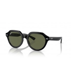Ray-Ban RB4399 Τζίνα XL (53 - 21) / Πράσινο φακούς και Μαύρα γυαλιά Ηλίου πλαισίων