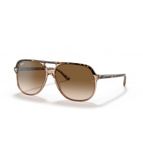 Ray-Ban RB2198 Νομοσχέδιο XS (56 - 14) / Καφέ φακούς και γυαλιά Ηλίου πλαισίων Tortoise